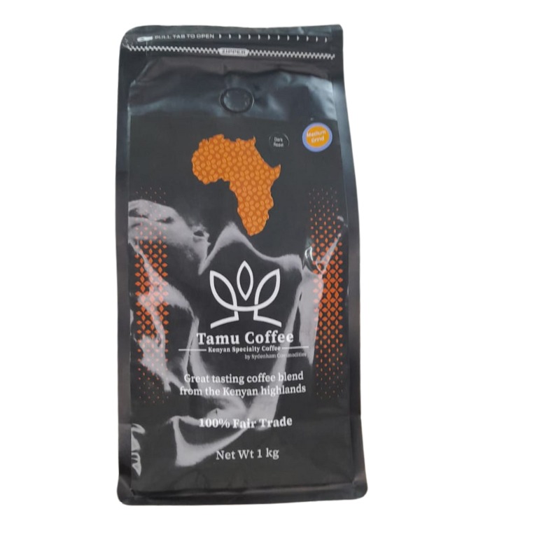 Tamu Coffee Medium/Dark Roast Fine Grind 1Kg