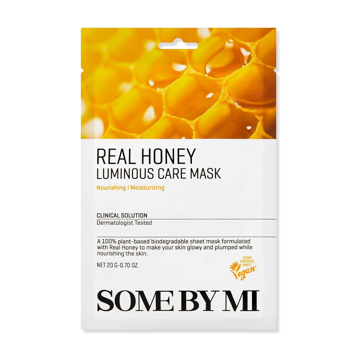 SOME BY MI Real Honey Luminous Care Mask