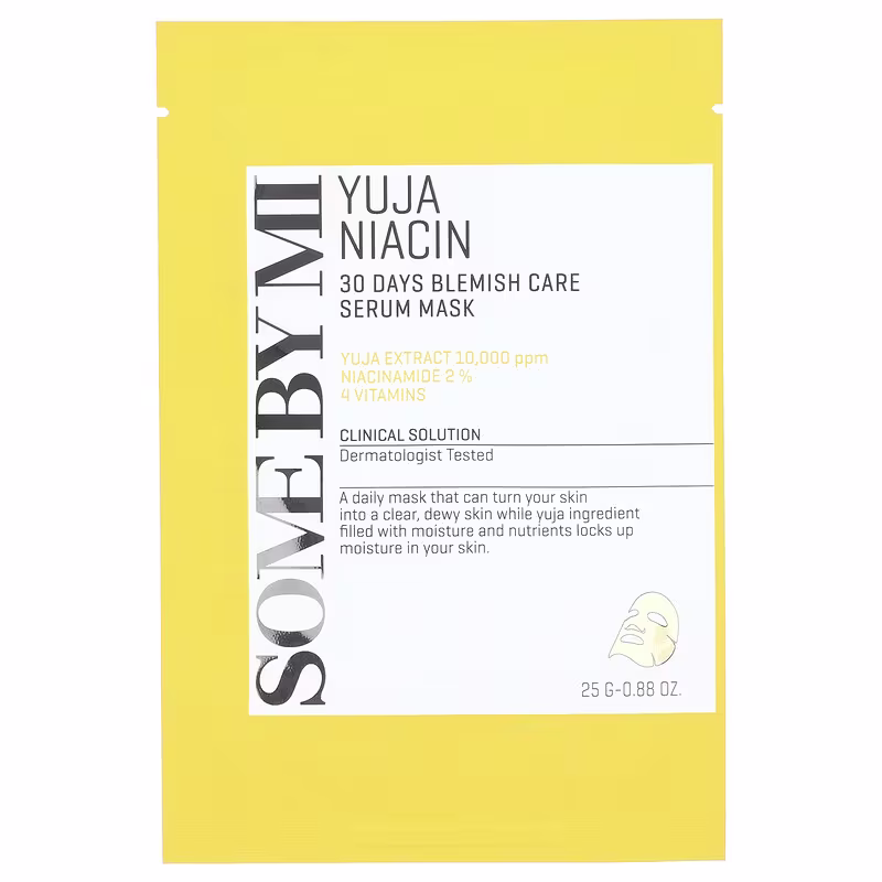 SOME BY MI Yuja Niacin 30Days Blemish Care Serum Mask